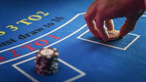 Multi-camera live-dealer studio at mpo1221 login showing blackjack table with professional dealer